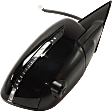 Passenger Side Mirror, Power Adjust, Manual Folding, Heated, Paintable, In-housing Signal Light, With memory, No Puddle Light, No Auto-Dimming, No Blind Spot Feature