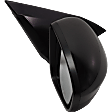Passenger Side Mirror, Power Adjust, Manual Folding, Non-Heated, Paintable, No Signal Light, No Memory, No Puddle Light, No Auto-Dimming, No Blind Spot Feature
