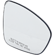 Passenger Side Mirror Glass, Non-Heated, No Blind Spot Feature