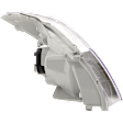 2005-2008 Pontiac Vibe - Driver Side Headlight, with Bulb, Halogen, Clear Lens, 4 Cyl., 1.8L Engine