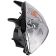 Driver Side Headlight, with Bulb, Halogen, Clear Lens