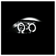 2003 BMW Z4 - Driver and Passenger Side Halogen Headlight, Without bulb(s), Convertible, Uses Stock Bulbs, Clear Lens, Black Interior, Signature Series