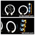 2004 Chevrolet Silverado 1500 - Driver and Passenger Side Halogen Headlight, With bulb(s), Clear Lens, Black Interior, Signature Series