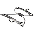 Front, Driver Side Power Window Regulator, Without Motor