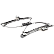 Front, Driver Side Power Window Regulator, Without Motor