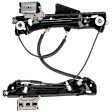 Rear, Passenger Side Power Window Regulator, Without Motor
