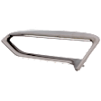 Front, Driver Side, Outer Bumper Trim, Chrome