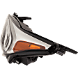 Driver Side Headlight, with Bulb, Halogen, Clear Lens