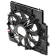 2015 BMW X3 - Radiator Fan 4 Cyl 2.0L, F25 Body, Single fan