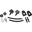 47237 Universal Windshield Washer Nozzle, 0.55 in. Height, 1.32 in. Length, 0.31 in. Mounting Hole Diameter
