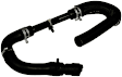 626-614 OE Solutions Series Heater Hose - Black, Rubber, Single and dual hose, Direct Fit, Sold individually