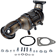 674-854 Front Catalytic Converter, 1.4L, 4Cyl, Federal EPA Standard, 46-State Legal (Cannot ship to CA, CO, NY or ME), OE Solutions Series, Direct Fit