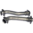 679-005 Turbo Pipe - Natural, Steel Tubing With Cast Iron Y-Connector, Direct Fit, Kit