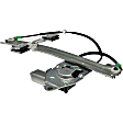 741-893 Rear, Passenger Side OE Solutions Series Power Window Regulator, With Motor