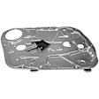 748-348 Hatchback Front, Driver Side OE Solutions Series Power Window Regulator, With Motor