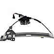 748-510 Rear, Driver Side OE Solutions Series Power Window Regulator, With Motor