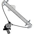 751-344 Front, Driver Side OE Solutions Series Power Window Regulator, With Motor