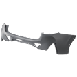 2022 BMW X4 - Rear Primed Bumper Cover, For Models Without Park Assist System