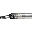 946-158 Rear Driveshaft, Four Wheel Drive, Automatic Transmission, Crew Cab Pickup (98.3 in. Bed)/Extended Crew Cab Pickup (76.3 in. Bed), 160.5 in. Wheelbase, 87 in. Length