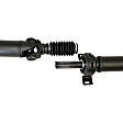946-587 Rear Driveshaft, Four Wheel Drive, Manual Transmission, Crew Cab Pickup, 97.9 in. Bed, 160.5 in. Wheelbase, 82.96 in. Length