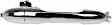 96611 Front, Passenger Side Chrome Exterior Door Handle, Without Key Hole, Help Series