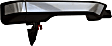 96614 Rear, Driver Side Black Exterior Door Handle, Without Key Hole, Help Series