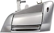 96900 Front, Passenger Side Silver Exterior Door Handle, Without Key Hole, Help Series