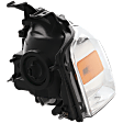 2008 Ford Expedition - Passenger Side Halogen Headlight, With bulb(s), OE Replacement