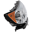 Passenger Side Headlight, with Bulb, Halogen, without Sport Package Model