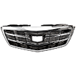 Grille Chrome Shell with Textured Black Insert