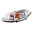 Driver Side Halogen Headlight, With bulb(s), OE Replacement, CAPA Certified