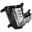 Front, Passenger Side Turn Signal Light, With bulb(s),, CAPA Certified