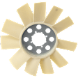 Radiator Fan Blade, 8 Cylinder, 5.3L Engine