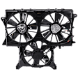 2023 Chevrolet Silverado 1500 - Radiator Fan 6 Cyl 3.0L, Triple Fan