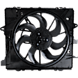 Radiator Fan Assembly, 2.0L/3.6L Engines, Heavy-Duty Cooling, With Oval Connector
