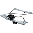 Front, Passenger Side Power Window Regulator, With Motor