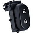 Front Door Lock Switch Black