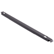 Textured Bed Rail Cap, Black, Plastic