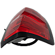 2017 Chevrolet Silverado 1500 Custom - Driver Side Halogen Tail Light, With bulb(s), For Models Without Accent light, OE Replacement, CAPA Certified