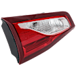 Driver Side, Inner Halogen Tail Light, With bulb(s), OE Replacement, CAPA Certified