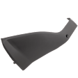 Front, Driver Side, Outer Bumper Filler, Textured Black, For Models without Park Assist Sensor Holes, with Parking Sensor, Type 2 Bumper Filler