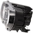 Passenger Side Halogen Headlight, With bulb(s), CAPA Certified