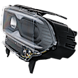 2021 Dodge Durango R/T - Driver Side LED Headlight, With bulb(s), LED Type, For Models Without Headlight Leveling, Clear Lens, Black Interior