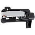 2011-2014 Dodge Avenger - Front, Passenger Side Chrome Interior Door Handle, With Key Hole