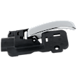 Front, Passenger Side Chrome Interior Door Handle, With Key Hole