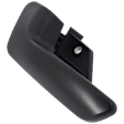 Front, Driver Side Textured Black Interior Door Handle