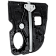 Rear, Driver Side Window Regulator, With Motor, Extended Cab (Quad Cab) Pickup