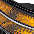Passenger Side Headlight, without Bulb, HID/Xenon, Clear Lens, Base Model