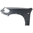 Front, Driver Side Fender, With Head Lamp Washer Hole, CAPA CERTIFIED