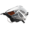 2010-2015 Chevrolet Equinox - Passenger Side Headlight, with Bulb, Halogen, LS/LT Models, Reflector Type